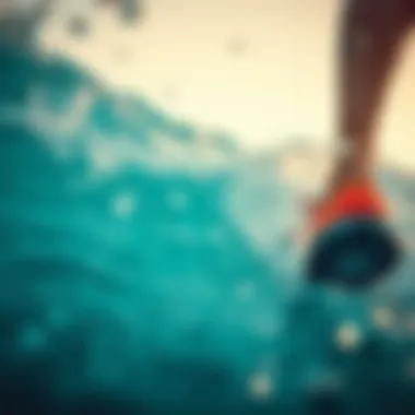 Reef Shoes in Water Sports Reef shoes in action during various water sports activities