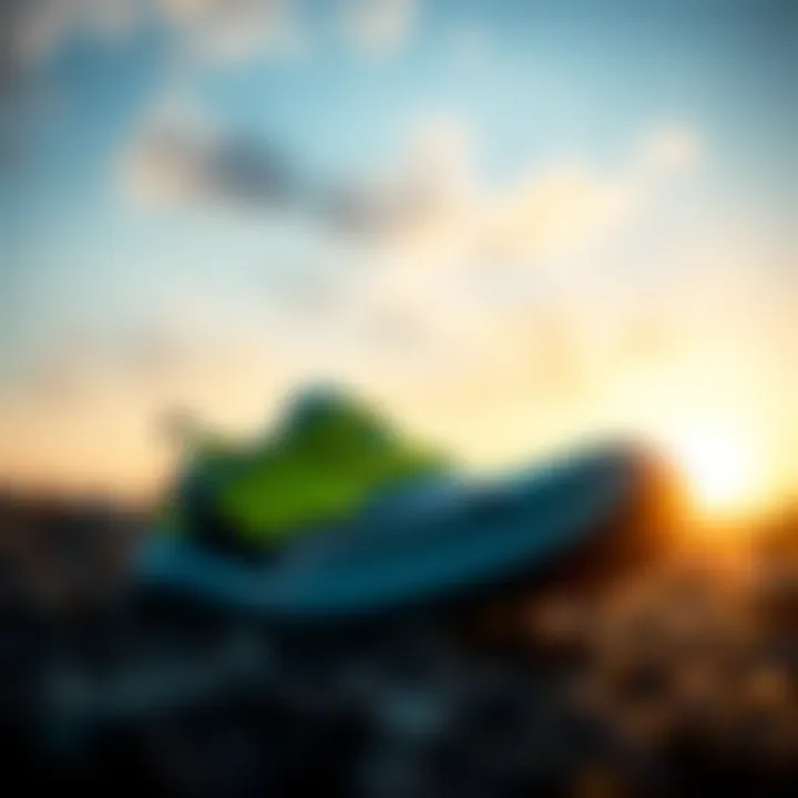 Innovative Reef Shoe Design Innovative design of reef shoes showcasing durability and flexibility