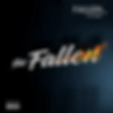 Graphic representation of the evolution of the Fallen logo over the years