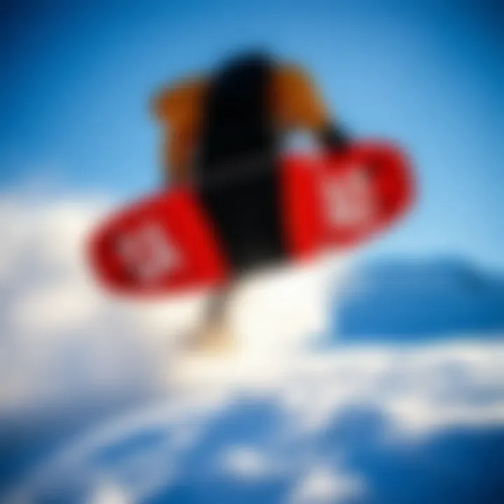 FCS Pad in action during a high-performance extreme sport