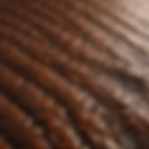 Close-up of gator skin texture showcasing its unique surface