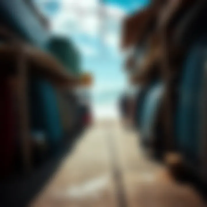 Local surf shop contributing to the community and economy