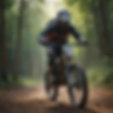 Extreme Sports and Martin Bikes Extreme sports enthusiasts riding Martin Bikes in action