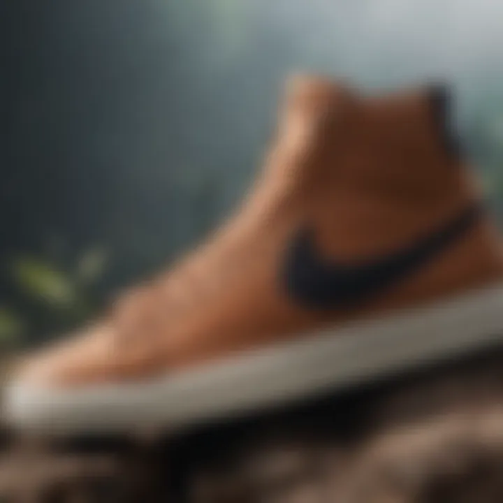 Styling options for Nike Blazer Brown in casual settings