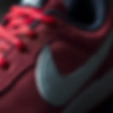 Materials Detail of Nike SB Bruin React Close-up of the innovative materials used in the Nike SB Bruin React