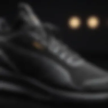 Sole Technology Detailed view of the sole technology of Puma Pacer Next Cage Black