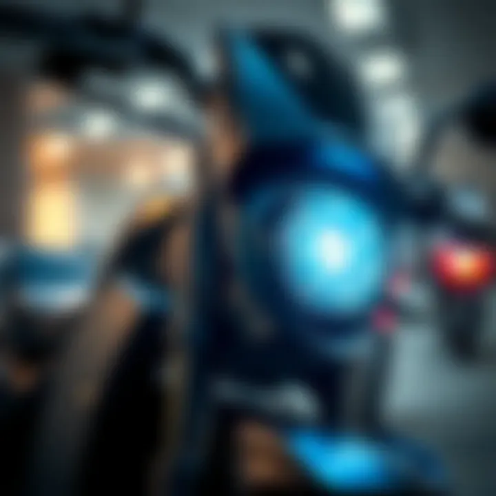 Close-up of the advanced technology used in Sduro bike