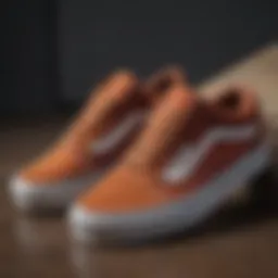 Vans Old Skool Suede showcasing its unique design and craftsmanship.