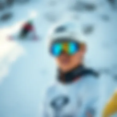 An outdoor scene demonstrating the functionality of the white Oakley hat in various sports