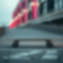 Overview of the 775 skateboard showcasing its sleek design