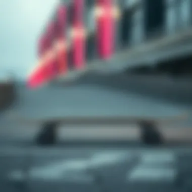 Sleek Design of the 775 Skateboard Overview of the 775 skateboard showcasing its sleek design