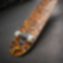 Vans Crazy Checks design showcasing its vibrant patterns on a skateboard deck