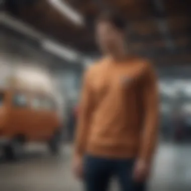 Fashion Meets Function: Styling Vans Long Sleeve Apparel Trendy Vans long sleeve outfit styled with accessories in a fashionable setting.