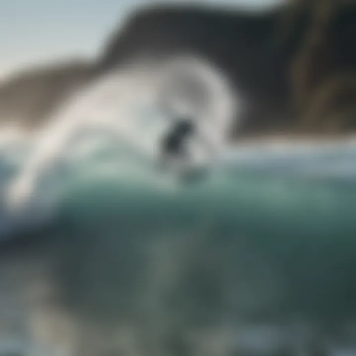 Surfers enjoying perfect waves in a wave pool