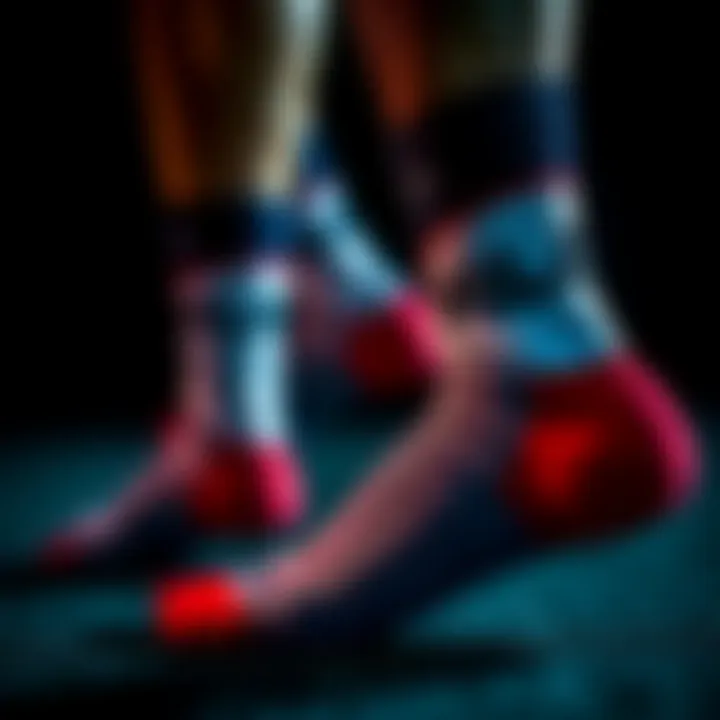 Comparison of Fila ankle socks with other sports socks in terms of features.