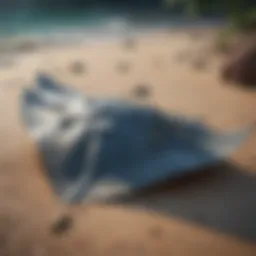 Stingray in its natural habitat