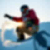 Gigi Ruf showcasing an impressive snowboarding trick