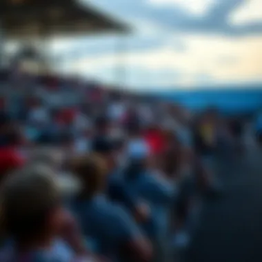 Excitement Among Spectators at Grand Prix Florida Crowd enjoying the excitement at Grand Prix Florida