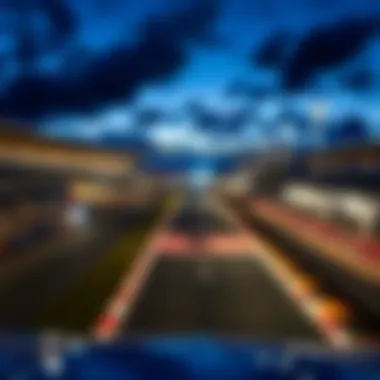 Grand Prix Florida Racetrack Overview Spectacular view of the Grand Prix Florida racetrack