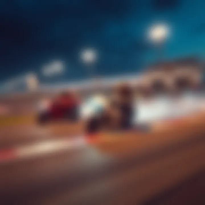 High-Speed Racing at Grand Prix Florida High-speed racing action at Grand Prix Florida