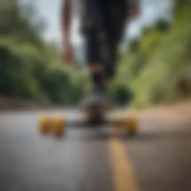 Riding conditions for longboarding illustrated