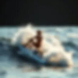 Dynamic ride on a Kymera Bodyboard in action