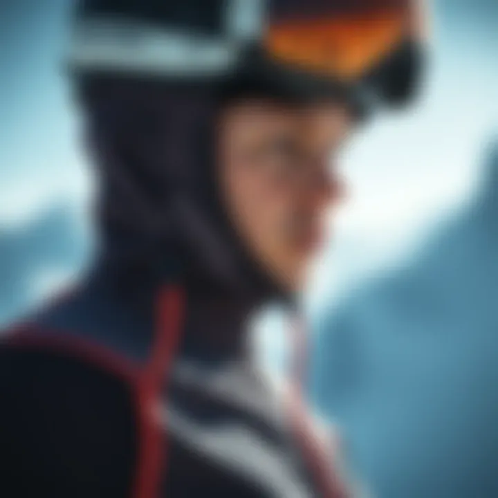 Close-up of advanced fabric technology in long sleeve tops