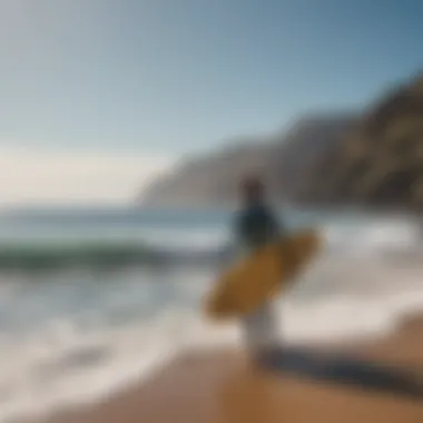 Surfers enjoying the vibrant local culture at Madeira