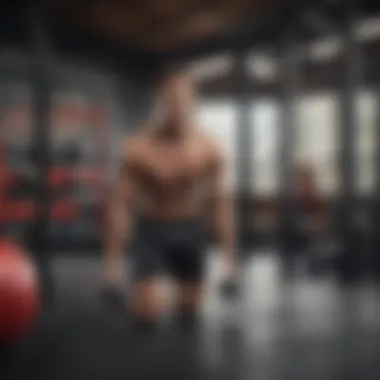 Motivational Insights for Your Fitness Journey An inspirational quote on discipline and fitness displayed in a home gym setting.