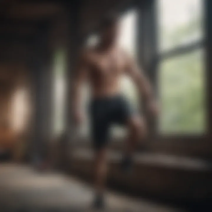 A progressive sequence of calisthenics exercises illustrated step by step.
