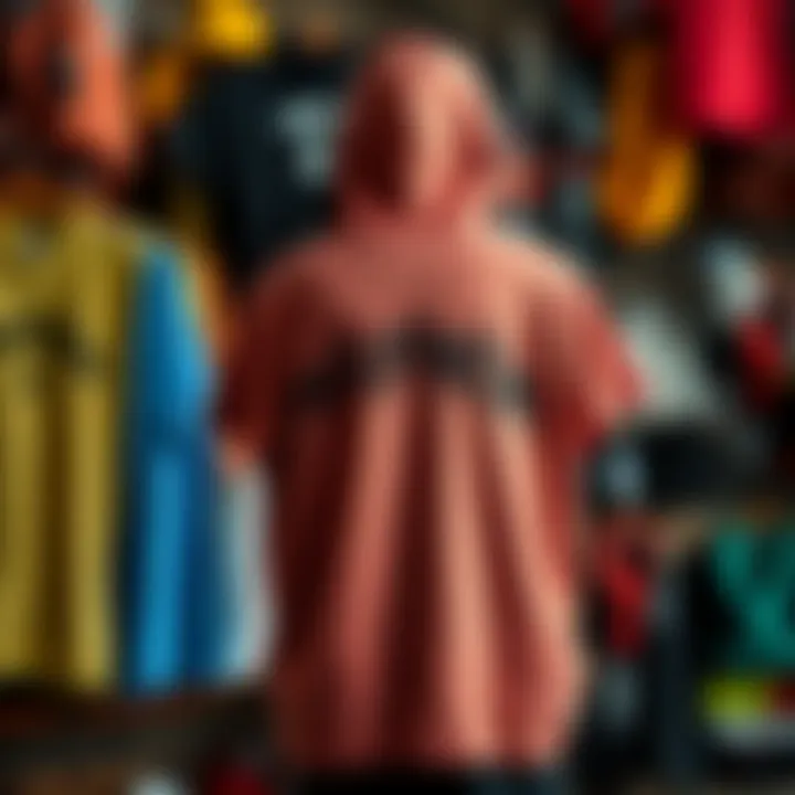 Diverse Collection of Mayhem Surf Clothing An array of colorful Mayhem Surf Clothing products