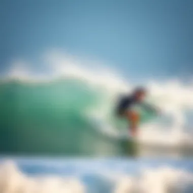 Surfers in Action with Mayhem Gear Surfers enjoying the waves wearing Mayhem gear