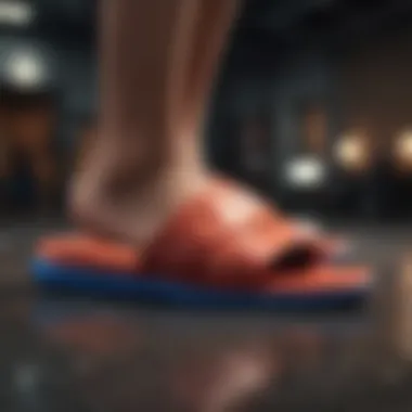 Diverse Color Collection of Nike Padded Slides Collection of Nike padded slides in various colors and styles