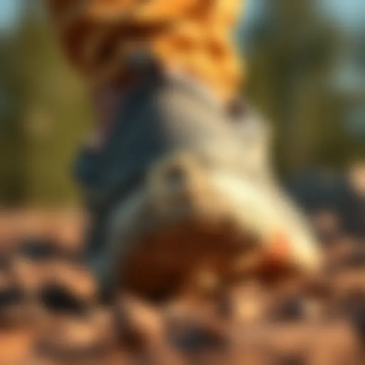 Close-up of the Merrell Hydro Moc's unique design