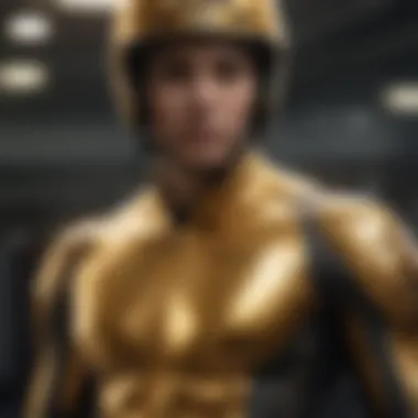 Color palette analysis highlighting the Midas Gold shade