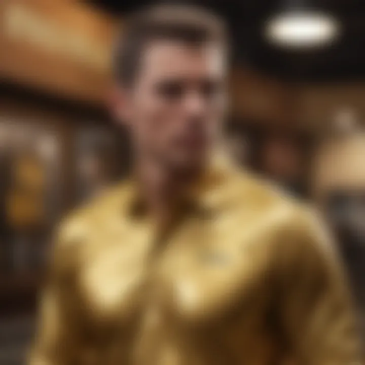 Market trends showcasing popularity of Midas Gold Shirt among enthusiasts