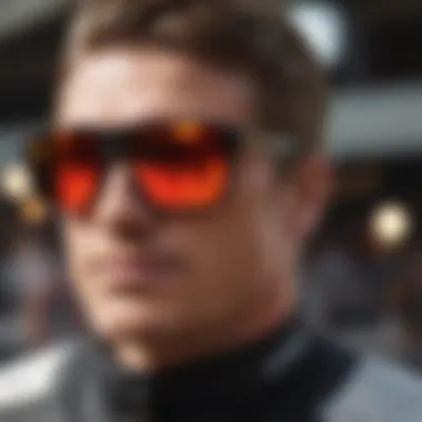 Oakley Holbrook in Action: Performance Meets Style Stylish Oakley Holbrook sunglasses worn by an athlete during an extreme sport