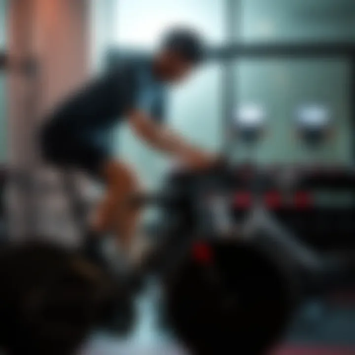 Endurance Training Techniques for Cyclists Cyclist engaged in endurance training on a stationary bike