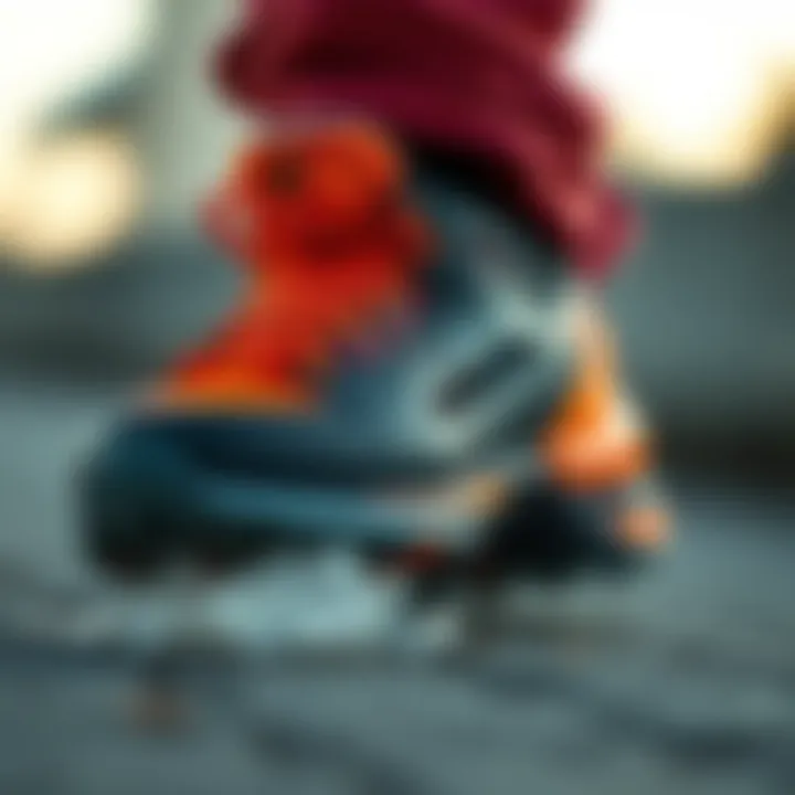 Stylish design of the Osiris D3S shoe showcasing its unique aesthetics