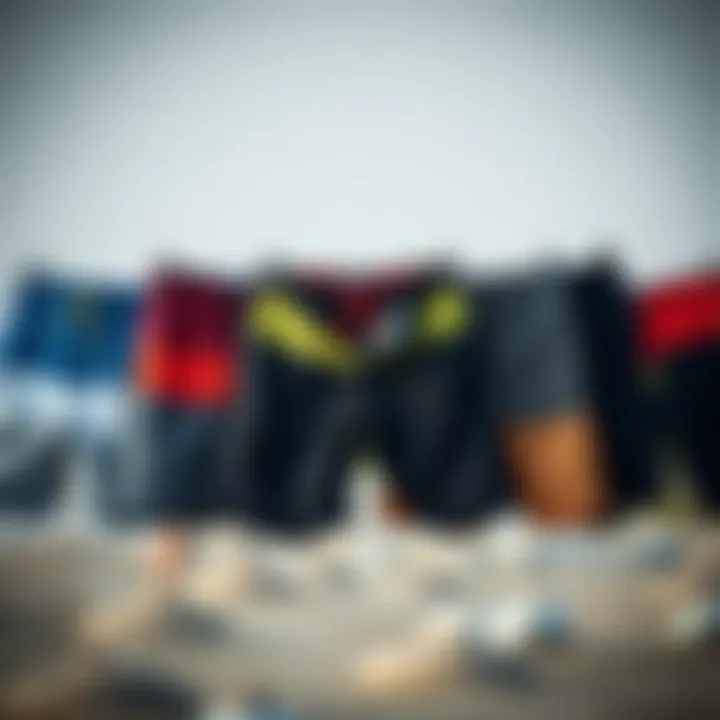 Diverse Range of Patagonia Surf Shorts A variety of Patagonia surf shorts in different styles and colors displayed together