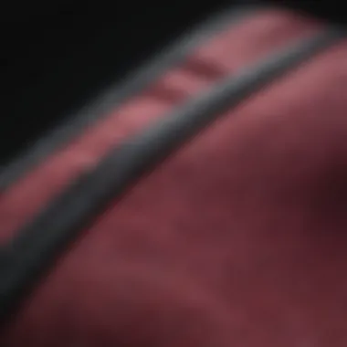 Close-up of innovative fabric technology used in Rapha trailwear