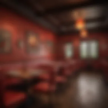 Elegant interior ambiance of Red Hot Chili Pepper restaurant