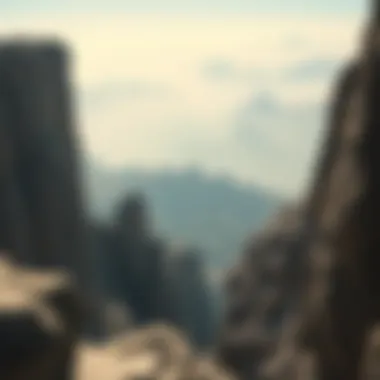 Spirit of Adventure An awe-inspiring landscape that reflects the spirit of adventure inherent in climbing