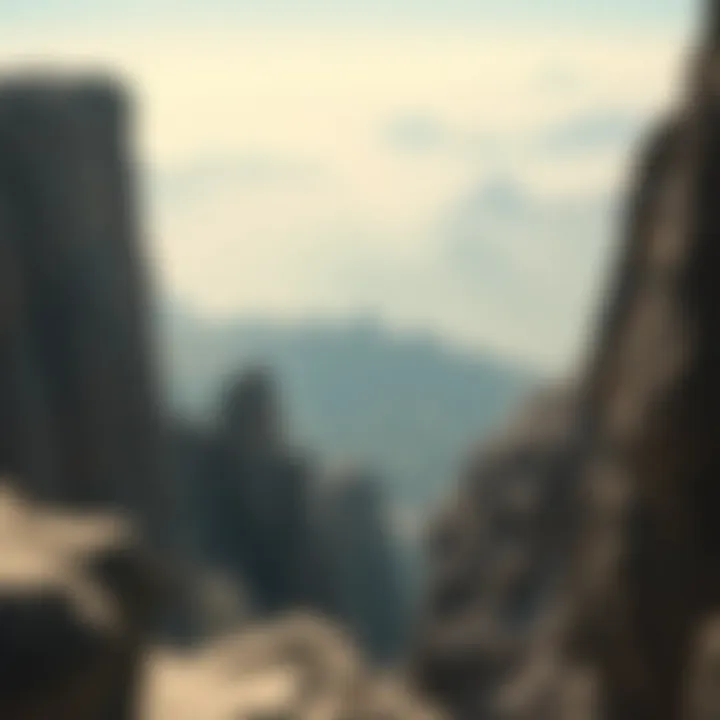 Spirit of Adventure An awe-inspiring landscape that reflects the spirit of adventure inherent in climbing