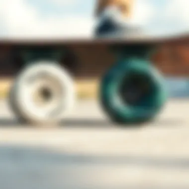 Comparison of Ricta Clouds wheels with other skateboard brands side by side