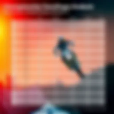 Chart displaying championship standings post Round 17