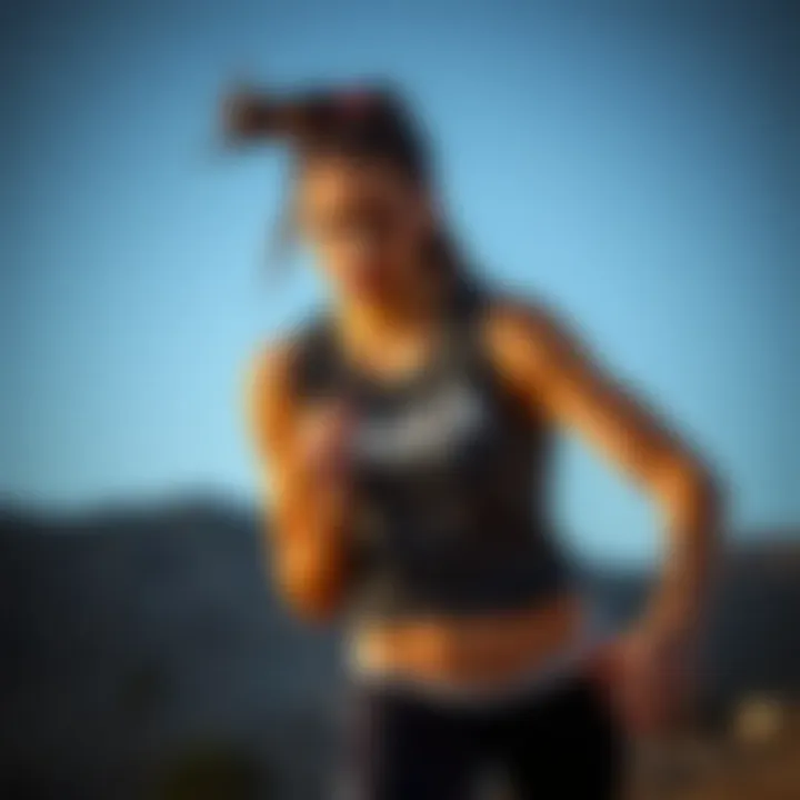 Athletic Performance with RVCA Muscle Tanks Athletic performance highlighted by RVCA muscle tanks in action