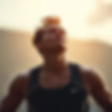 Athlete experiencing comfort in a well-fitted tank top