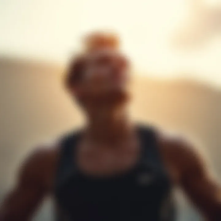 Athlete experiencing comfort in a well-fitted tank top