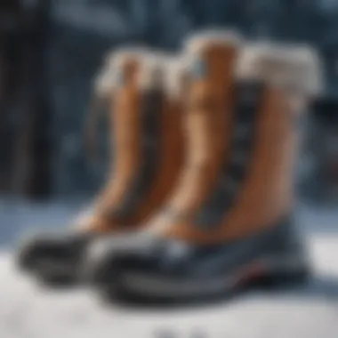 Diverse Designs and Functionalities of Snow Boots Variety of snow boots showcasing different designs and functionalities.